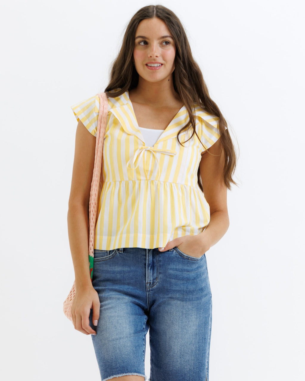 Sunshine Stripe Top - Final Sale