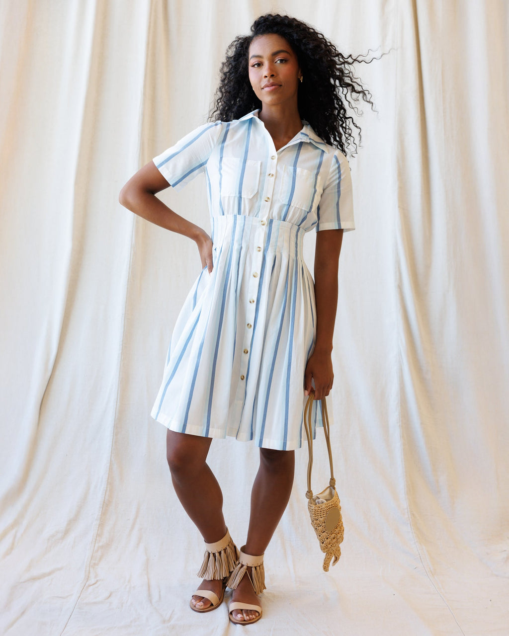 Seaside Stripe Dress