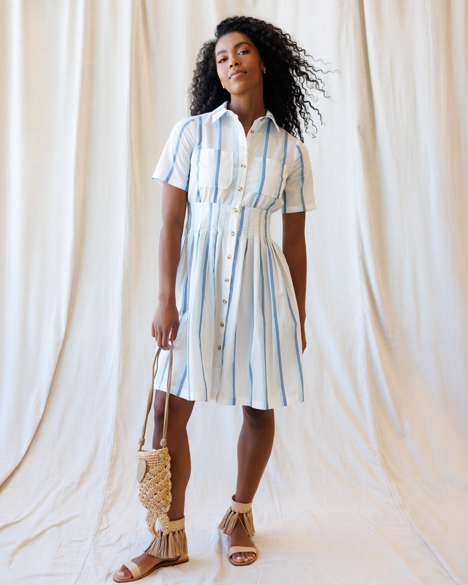 Seaside Stripe Dress