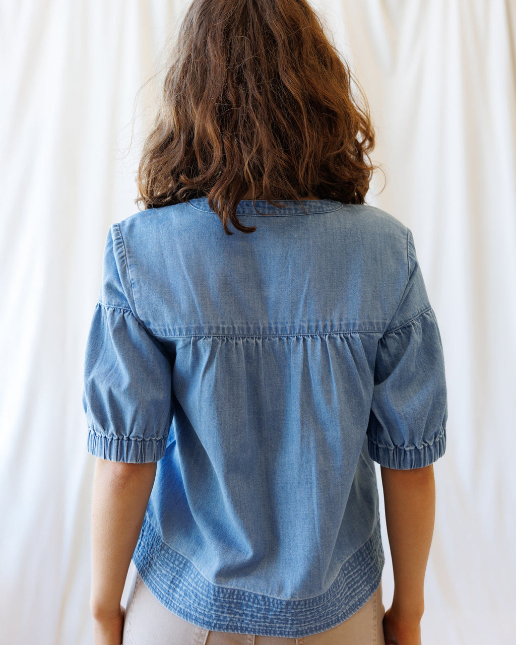 Portside Chambray Popover