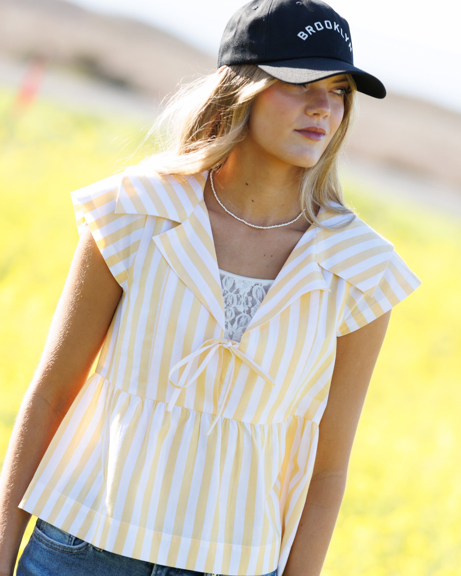 Sunshine Stripe Top - Final Sale