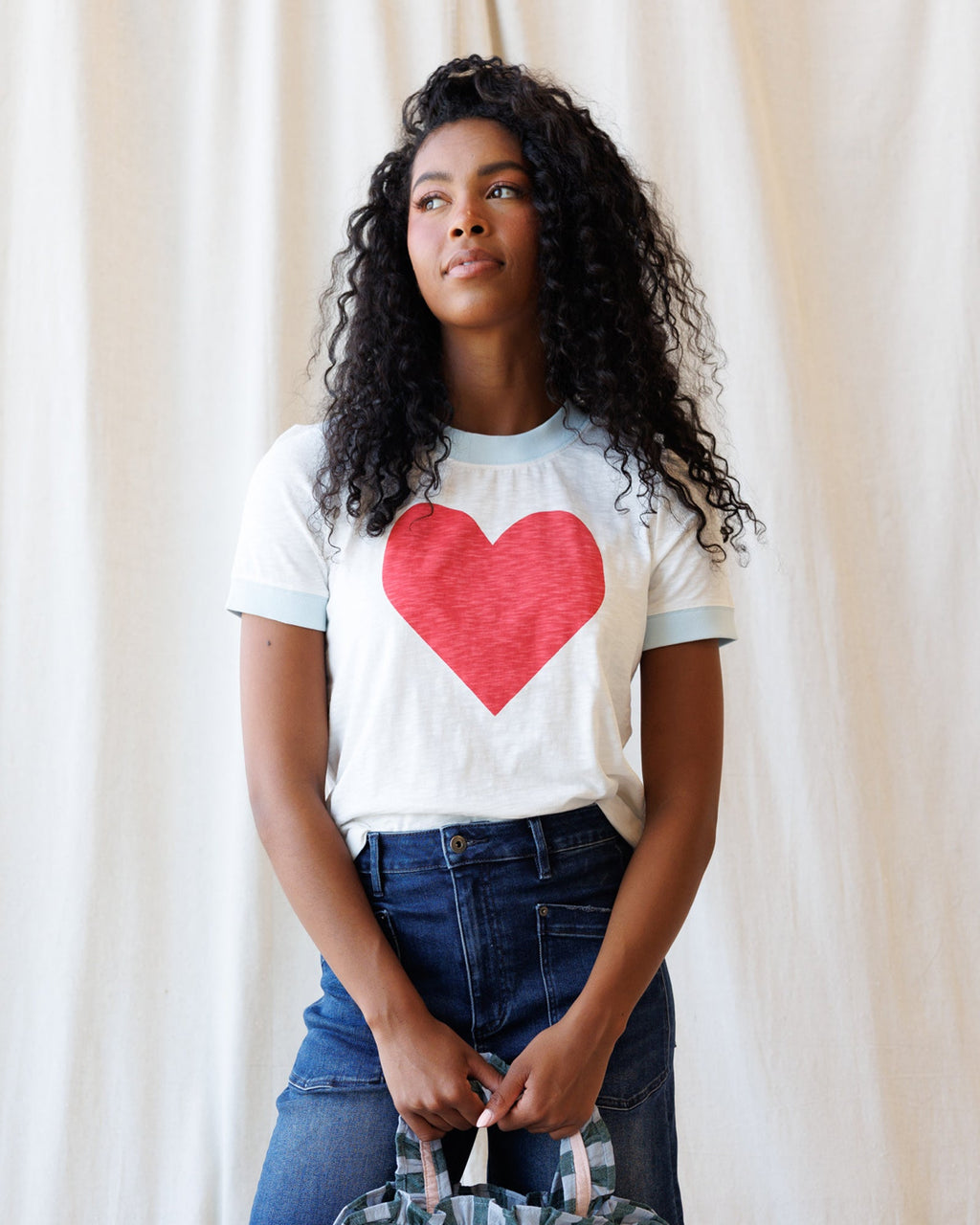 Heart to Heart Ringer Tee