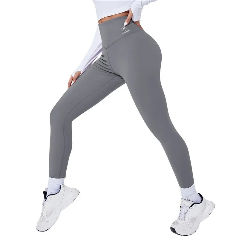 Women High-Waist Leggings – Thermal Yoga Sports Tights