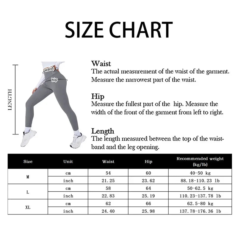 Women High-Waist Leggings – Thermal Yoga Sports Tights