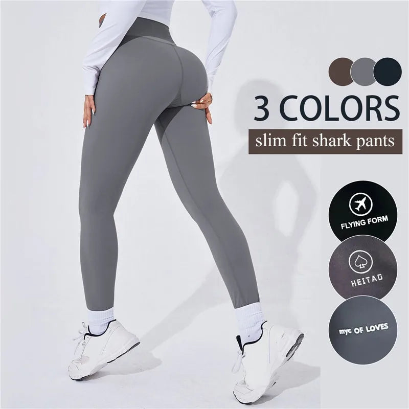 Women High-Waist Leggings – Thermal Yoga Sports Tights