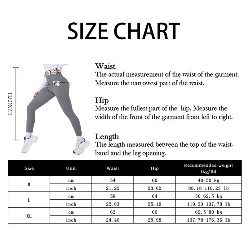 Women High-Waist Leggings – Thermal Yoga Sports Tights