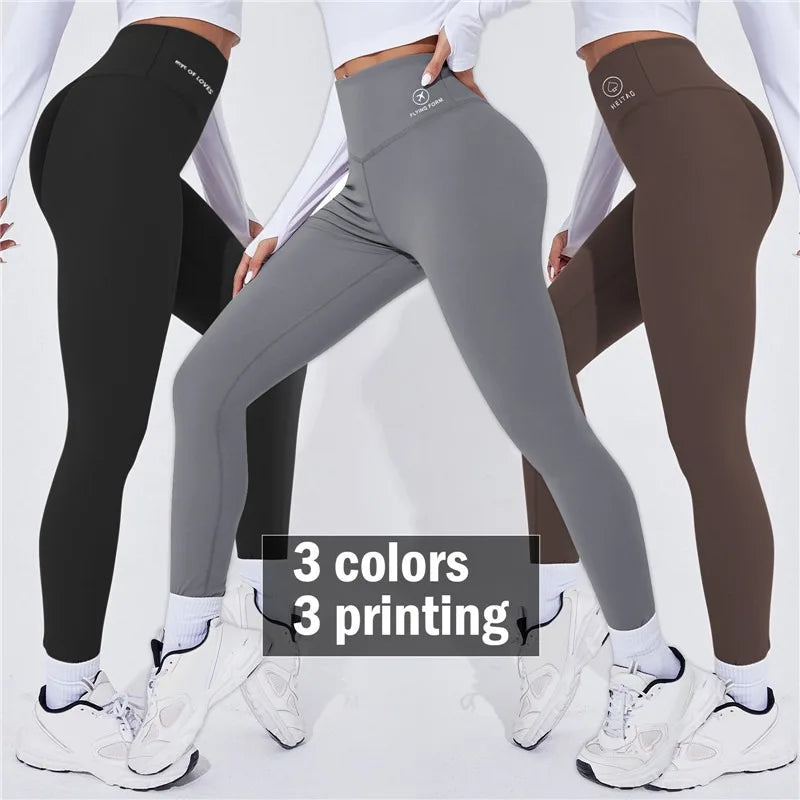 Women High-Waist Leggings – Thermal Yoga Sports Tights